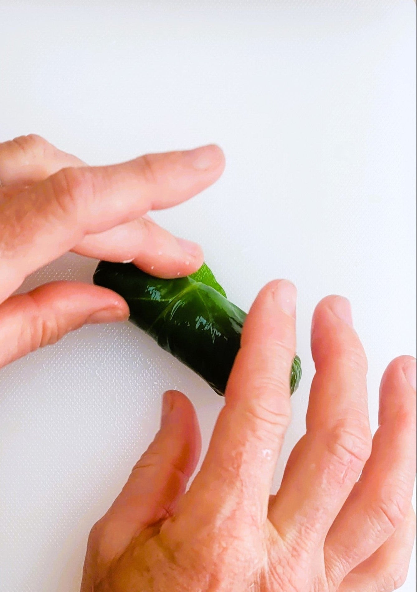 Capuns in Produktion