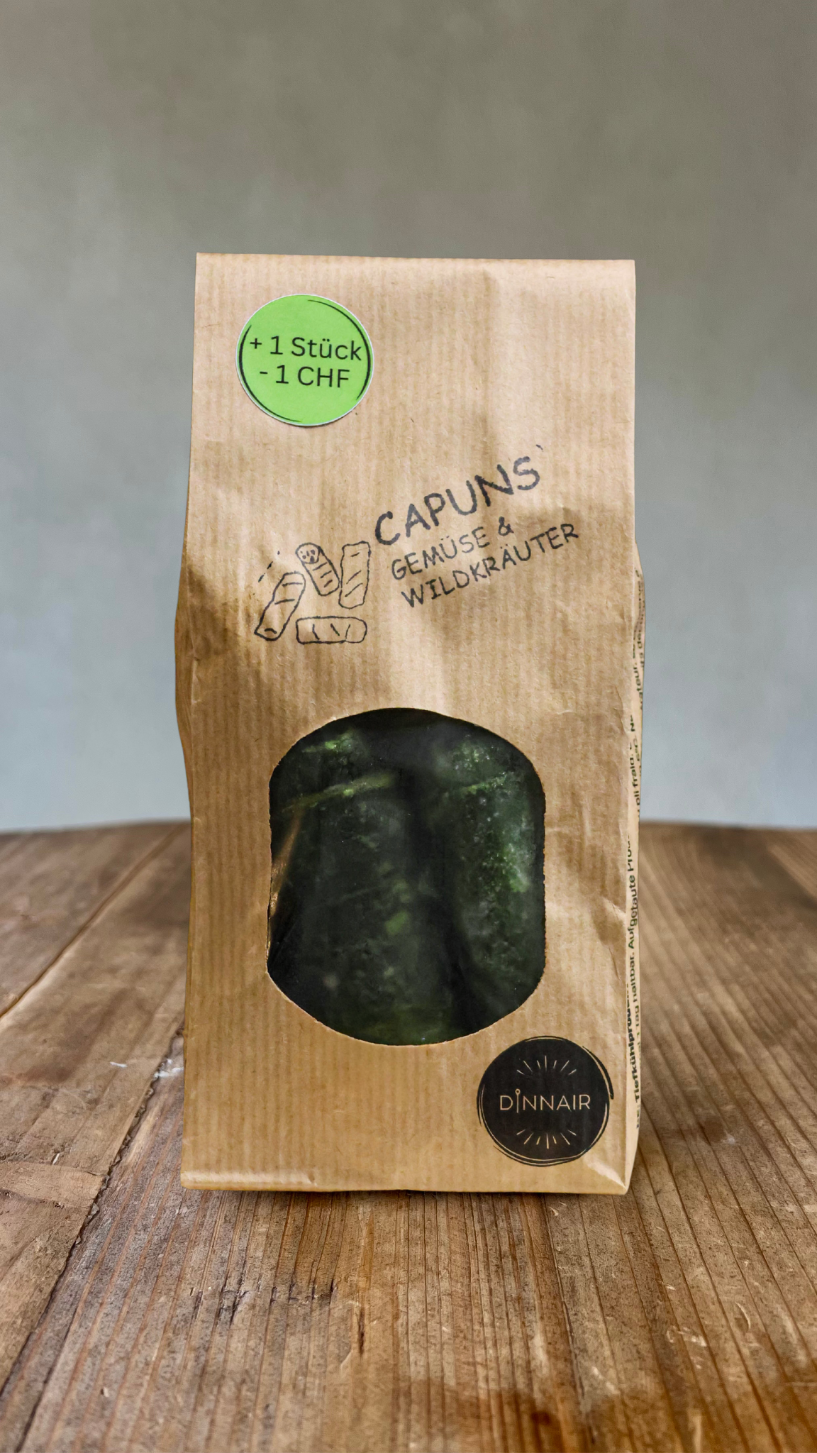 Capuns Vegetables & Wild Herbs 250g (5 Pieces for 1-2 Servings)
