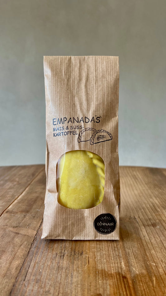 Empanadas Corn & Sweet Potatoes 210g (3 Pieces for 1-2 Portions)