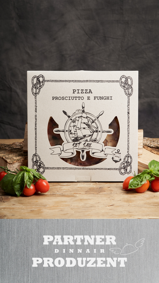 Pizza Prosciutto e Funghi 450g